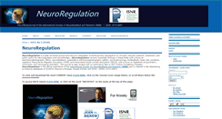 Desktop Screenshot of neuroregulation.org